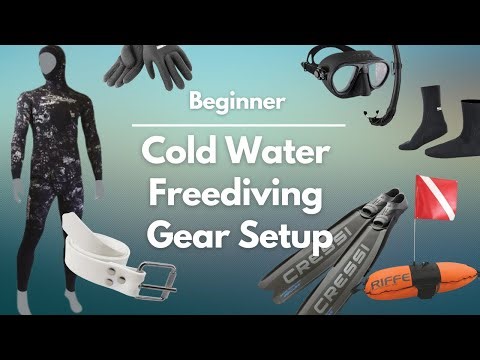 Cold Water Freediving Gear Setup (Beginner)