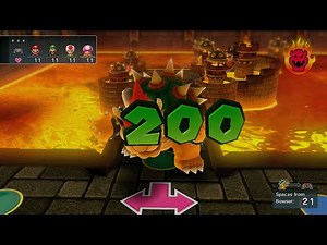 Mario Party 10 Bowser Party - Mario, Luigi, Toad, Toadette - Chaos Castle