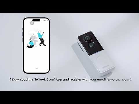 How to Install & Setup ieGeek Smart Wireless Video Doorbell Bell J10?