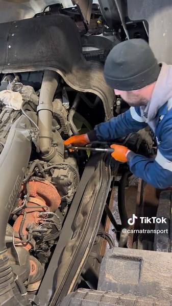 Welcome back to mechanic Monday here in the Carna garage. Here we have a full service on a DAF XF530. #mechanicmonday#carnatransport#garagetoker#yardtok