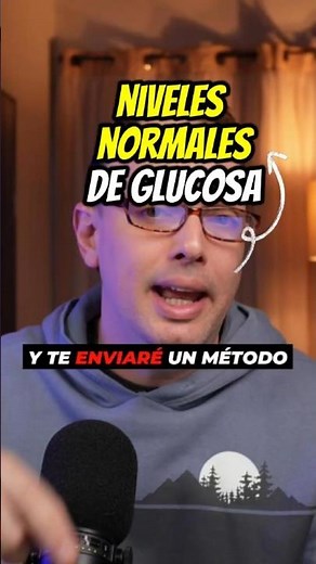 ¿Cuáles son los Niveles de Glucosa Normales en Sangre? #diabetes #salud