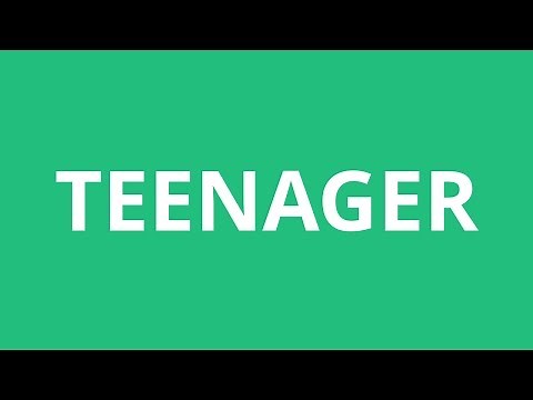 How To Pronounce Teenager - Pronunciation Academy