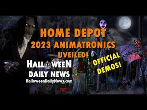 Home Depot 2023 Halloween Animatronics & Inflatables Unveiled - 13ft Jack Skellington and Much More