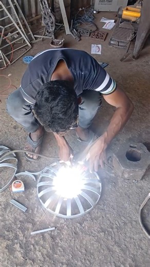 Modern Steel Grill Design | Welding Process Step by Step 🔥