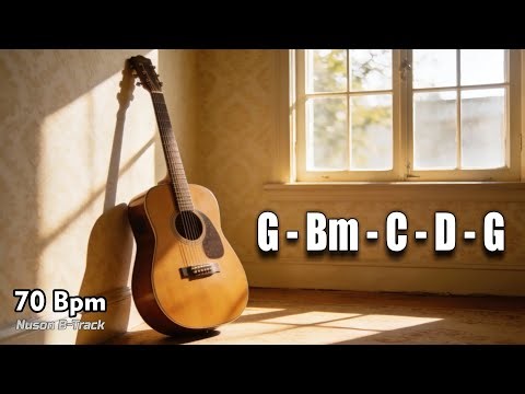 Back Again (G Major) Romantic Acoustic Guitar Backing Track 179