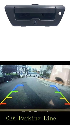 适用于ISUZU尾门拉手摄像头高清后视摄像头D-MAX皮卡倒车影像后视Suitable for ISUZU HD rearview camera D-MAX pickup truck