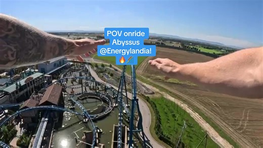 Hold on tight… Abyssus at Energylandia is a thrill🎢 This launch coaster takes you flying, twisting and diving like crazy! Who’s ready to ride? 🔥😁 @Energylandia #energylandia #rollercoaster #fyp #pov #gopro