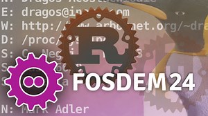 FOSDEM 24: Rust statt Rost für GNU GCC