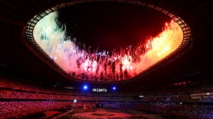 Fireworks light up Tokyo as Japan douses the Olympic flame to end pandemic Games