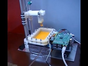 LCD SLA 3D Printer v1.4 - light guide matrix LED