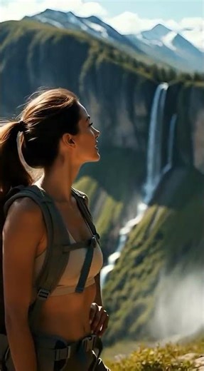 Sunny Appalachian Trail Hike | Hidden Waterfall Reveal in Misty Mountains