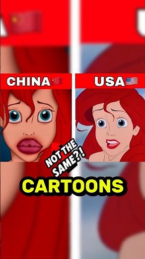 This Is How Cartoons That Look Different in Other Countries 🌍😳