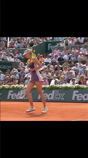 Maria Sharapova vs Serena Williams | Winners Point Series Part 15 🔥 #tennisshorts