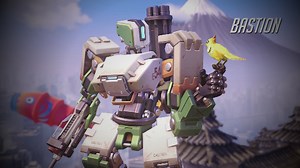 Overwatch's Bastion is a tank-robot that's going to blast your enemies to pieces