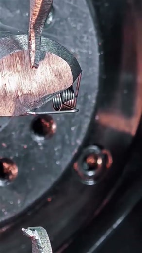Flat to Flexible This Incredible Machine Transform Metal into Spring Clips