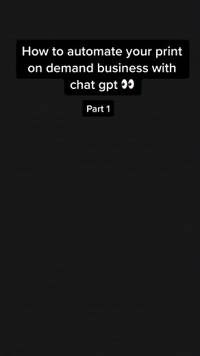 Automate Your Print on Demand Business with AI