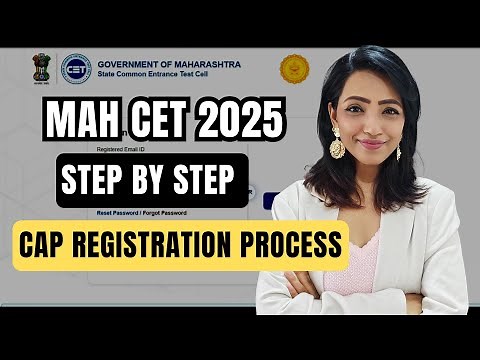 CET 2025 CAP Registration Step-by-Step Process | BMS, BBA, BCA, BBM Admissions