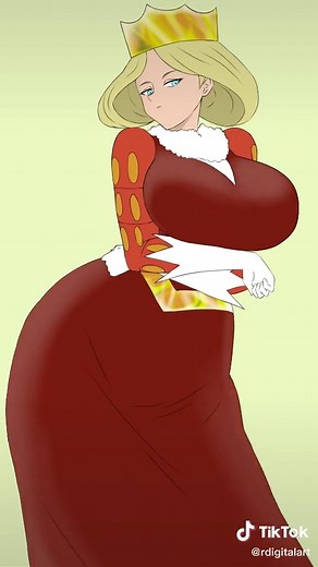 Queen Hilling Digital Art Tutorial with Ibis Paint