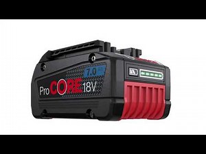 Bosch ProCORE18V 7.0 Ah und Akku-Bohrschrauber beweisen Stärke