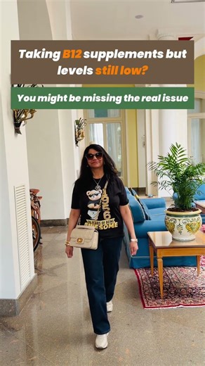 Taking B12 Supplements But Levels Still Low? Here’s Why #bloodtest #mamta_pathology