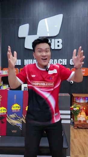 Sales require ads, so Rach Gia Badminton Shop - VNB Sport is starting theirs! #badminton #vnb