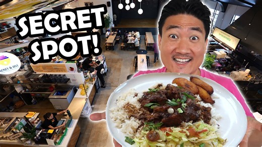 Insane LA food hall tour! Caribbean to Korean eats