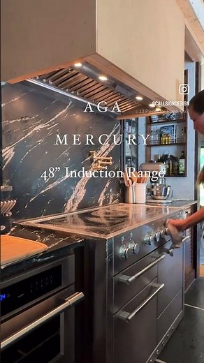 AGA 48" Induction Cooktop (Mercury Model) by Callsign Design: Culinary Excellence Redefined