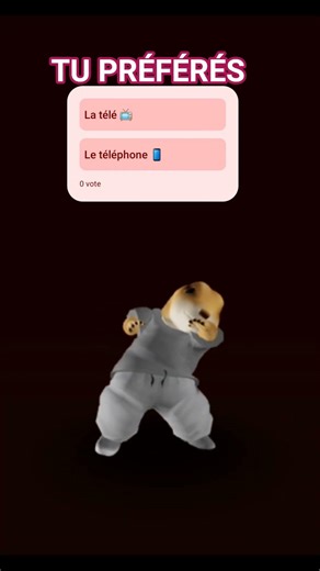 roblox tu préfères téléphone ☎ ou télé 📺