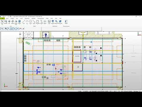 Layout Drawing of a Small Manufacturing Plant, Part 1