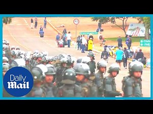 LIVE Brazil protests: Bolsonaro supporters camped outside military HQ