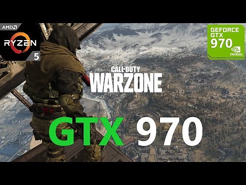 Call of Duty Warzone GTX 970 (All Settings Tested)