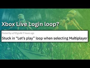 Grounded 'Multiplayer' or 'Xbox Live login' not working?