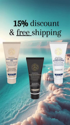 18 reactions · 32 shares | The new shower collection  https://www.drmuddeadsea.com/shower/ #hair #haircare #conditioner #shampoo #deadsea #minerals #shower DR.MUD DEAD SEA DR.MUD Cosmetics | Dr.MUD Dead Sea Cosmetics | Facebook