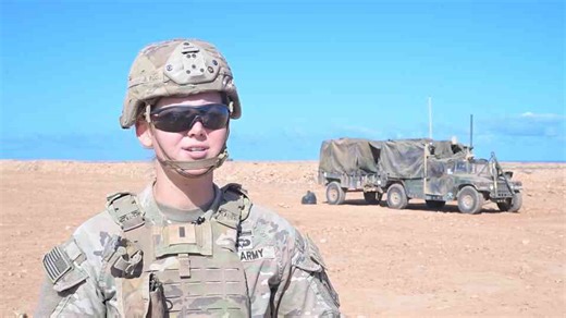 Gunnery with paratroopers of the 173rd Airborne Brigade in Morocco