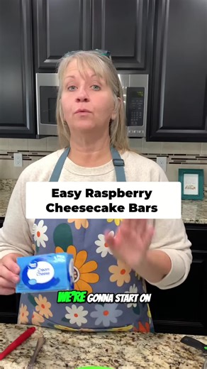 Easy Raspberry Cream Cheese Tart Recipe#fyp #foryoupage #viral