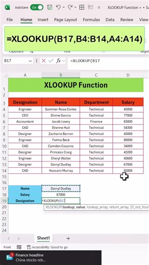 Master the XLOOKUP Function in Excel A Step by Step Guide with Practical Examples