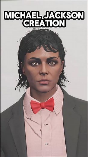 Michael Jackson GTA 5 Character Creation #gta5 #michaeljackson #shorts