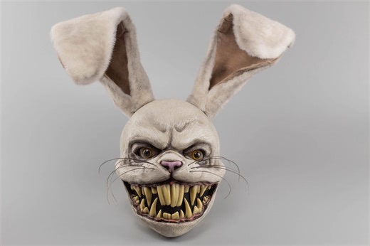 Easter Bunny Mask for Cosplay or Halloween Costume Party - Etsy
