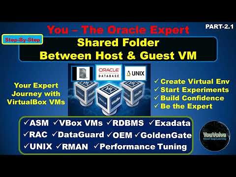 VirtualBox VMs - How to Create a Shared Folder Between the Host and the Guest