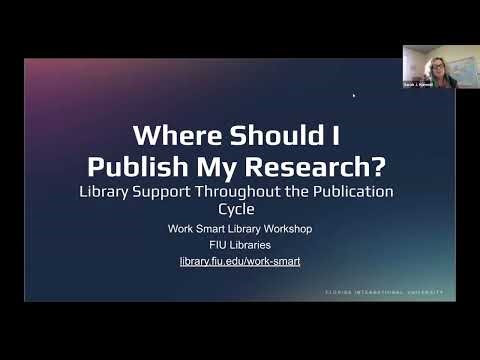 Where Should I Publish My Research | Spring 2026