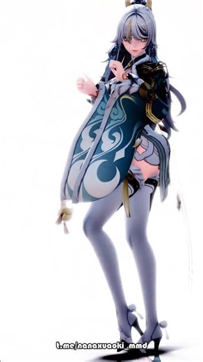 ||mmd x Genshin Impact|| 妄想天使之舞 |Zibai|