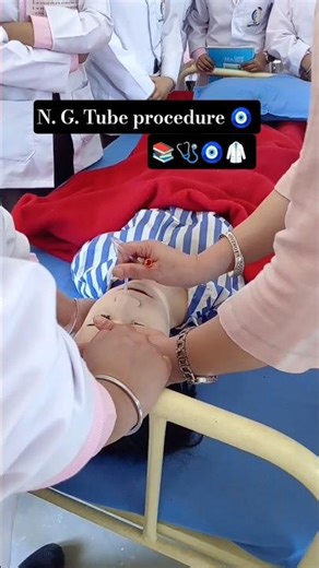 N.GTube Procedure 🩺🧿#medicalstudents #cnet #bscnursing#shorts