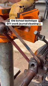 3.6M views · 27K reactions | DIY crank journal cleaning removing carbon and rust for a smoother rotation#crankshaft #mechanic #automotive #oldschool #diy #highlights #fblifestyle #Teambelbros | Team Belbros | Facebook