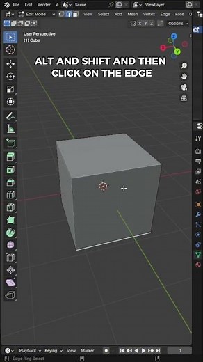 How To Select Similar Edges, Vertices, and Faces In Blender