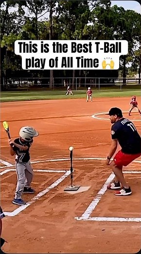 Greatest T-Ball Moment Ever Caught on Camera!