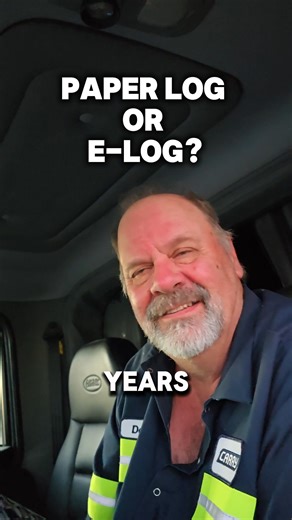 115K views · 1.2K reactions | Paper log or e-log? 50 years behind the wheel #trucking #truckdriver #semitruck | Chris Kuna Drive | Facebook