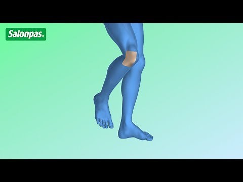 【How to apply】Salonpas Pain Relief Patch / Knee