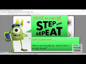 SQL Payroll - Batch Email Payslip | Payroll Software Malaysia | Cloud Payroll