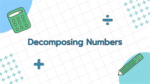Decomposing numbers
