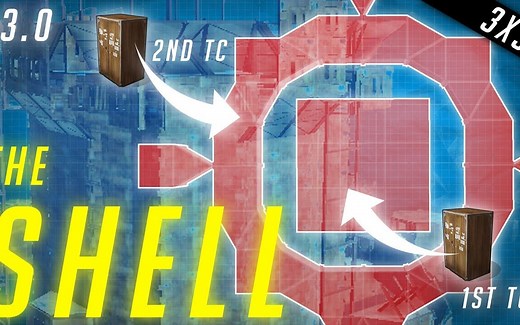 Rust-适合8人团队的大型基地建筑 详细教学